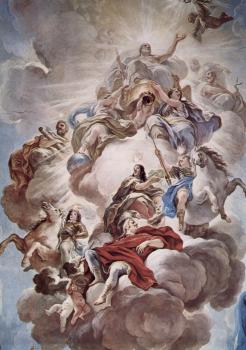 Luca Giordano : Fresken in der Galerie des Palazzo Medici-Riccardi in Florenz